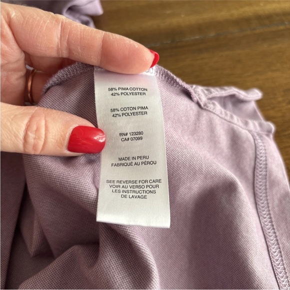 Travis Mathew Shirt Men’s M Purple Golf Polo With Pocket Style # 1MV134 - Picture 11 of 12